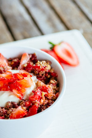 Strawberry Crush Paleo Breakfast